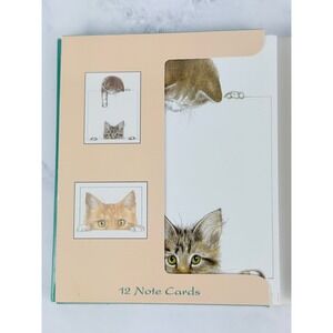 Leanin Tree | Office | Just Curious Kitty Note Cards By Robert George ...